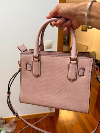Bolso Michael Kors Rosa y Dorado