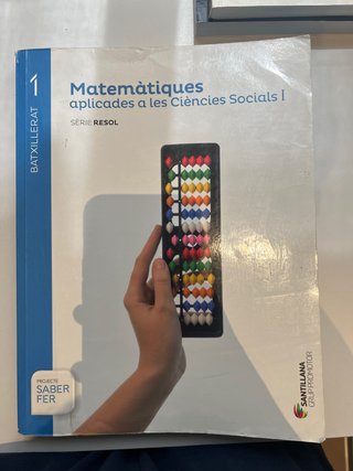 Libro Matematicas Aplicadas 1 bachillerato