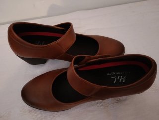 Zapatos de tacón marrón H&L talla 37