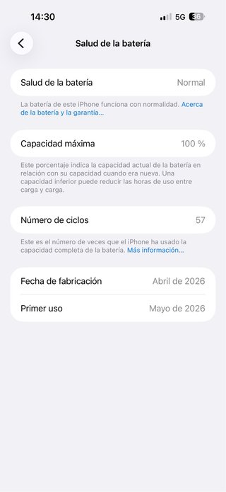 iPhone 17 Pro Max Naranja- Solo 2 meses de uso