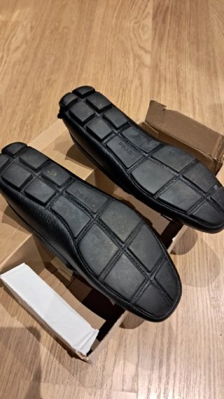 Mocasines Prada Piel Negro