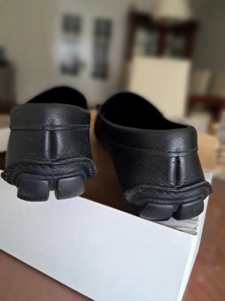 Mocasines Prada Piel Negro