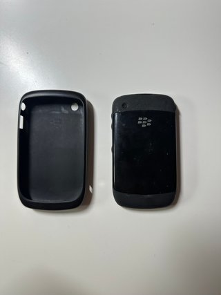 BlackBerry Curve Negra Funcional con Funda