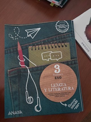 Libro lengua y literatura 3 eso