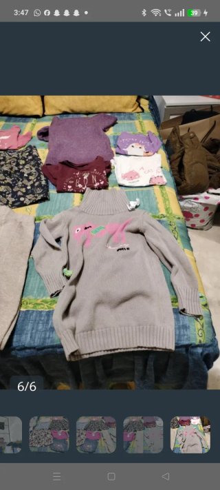 Lote Ropa Niña 4-5 Años