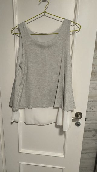 Vestido tipo americana. Chalecos y blusas