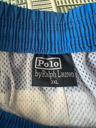 Bañador Ralph Lauren Azul y Blanco
