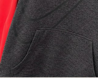 Sudadera Nike Therma-FIT Mujer Gris/Rosa
