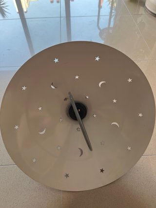 Lámpara infantil de techo estrellas y lunas