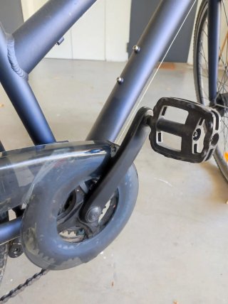 Bicicleta de paseo negra,en perfecta condiciones .