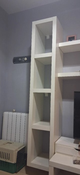 Mueble TV + 2 Estanterías + 3 Baldas