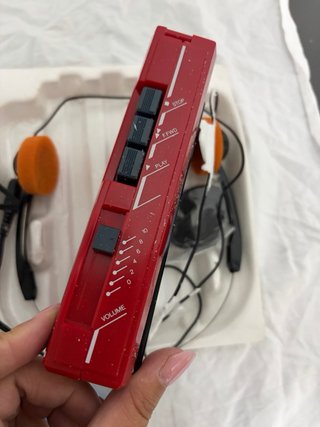 Crown CS-22F Walkman Vintage - Nuevo (NOS)
