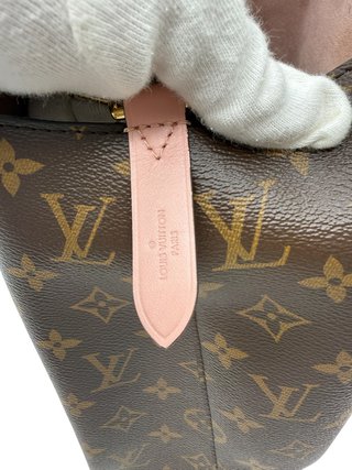 Bolso Louis Vuitton NéoNoé MM Marrón y Rosa