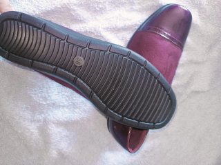 Zapatos morados talla 38