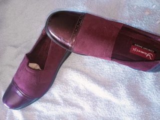 Zapatos morados talla 38