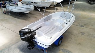 Jeanneau CAP 400 con toldo bimini
