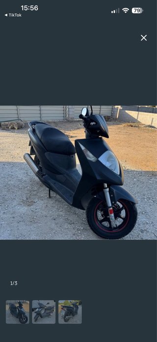 Honda Dylan 150cc Scooter Negra