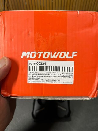 Elevadores Manillar Motowolf 28mm Universal