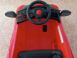 Coche eléctrico Feber rojo