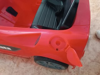 Coche eléctrico Feber rojo