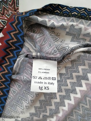 Studio M T-shirt Multicolor Tg XS Nuova