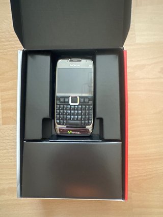 Nokia E71 Eseries Negro/Plata