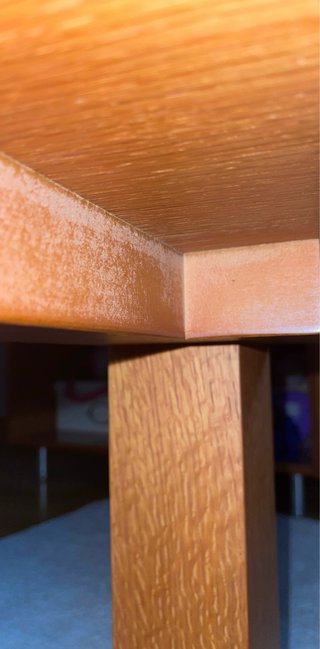 Mesa de centro madera efecto roble