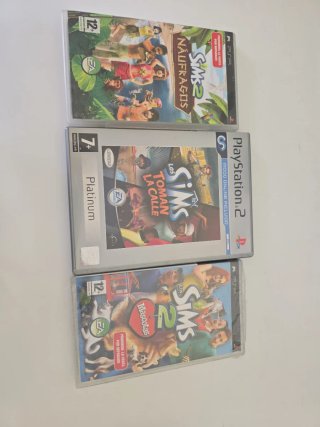 Lote 3 Juegos Sims 2 PSP y PS2