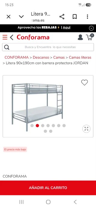 Litera de metal