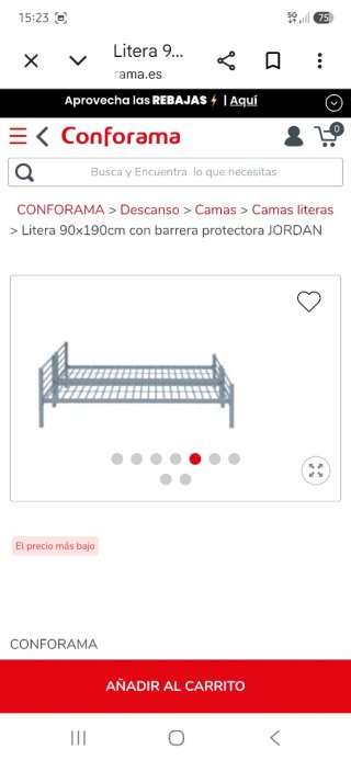 Litera de metal