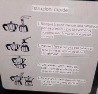 Moka Cheffinger 6 tazze 320ml