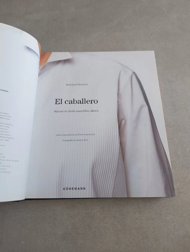 EL CABALLERO, MANUAL DE MODA MASCULINA CLÁSICA