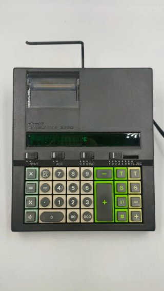 Calculadora Vintage Olivetti Divisumma 37PD