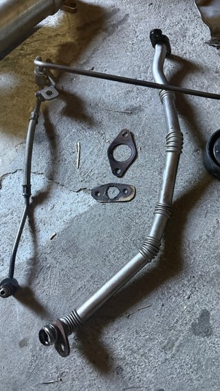 Tubos engrase turbo Mondeo MK3 2.2 TDCI