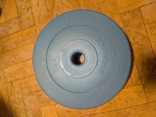 Disco musculación 5 kg Bodytone