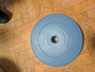 Disco musculación 5 kg Bodytone