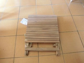 Mesa auxiliar jardín acacia Solis 50x50