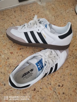 Adidas Samba OG Blanco y Negro Talla 42