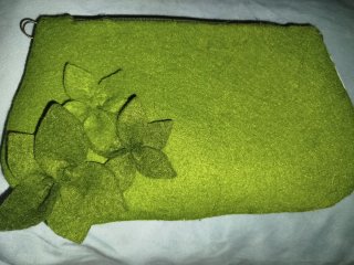 Borsetta donna verde
