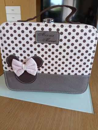 MALETIN MINIE MOUSE+NECESER CONJUNTO.