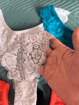 Lote Tangas Encaje Talla S