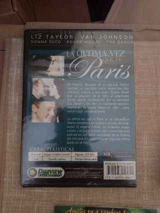 Lote 4 Películas clásicas en DVD Drama Romance...