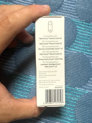 Batería Yale para Linus Smart Lock L2
