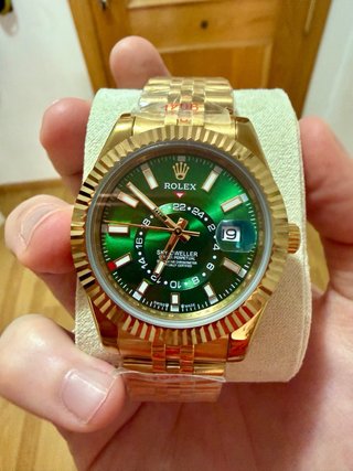 Role-x Sky Dweller 42mm Oro Verde