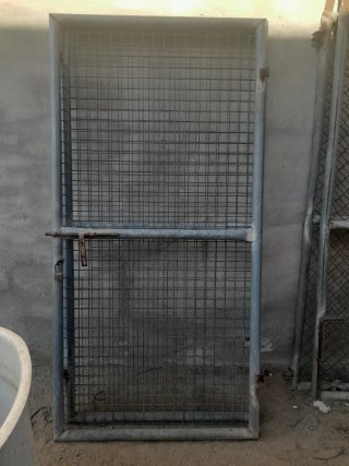 Cancelas de 2 hojas metálicas