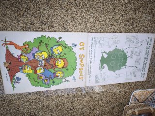 Os Simpsons Panini Álbum 1991 completo