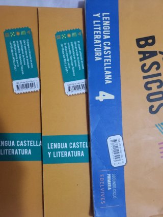 Libros texto Mate, Lengua, Cono y Religión 4°