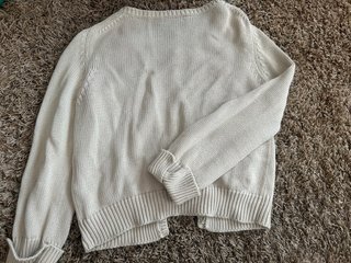 Chaquetita de punto beige