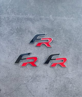 3 Emblemas Seat FR maletero aleta nuevas