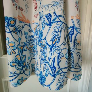 Vestido de tirantes estampado